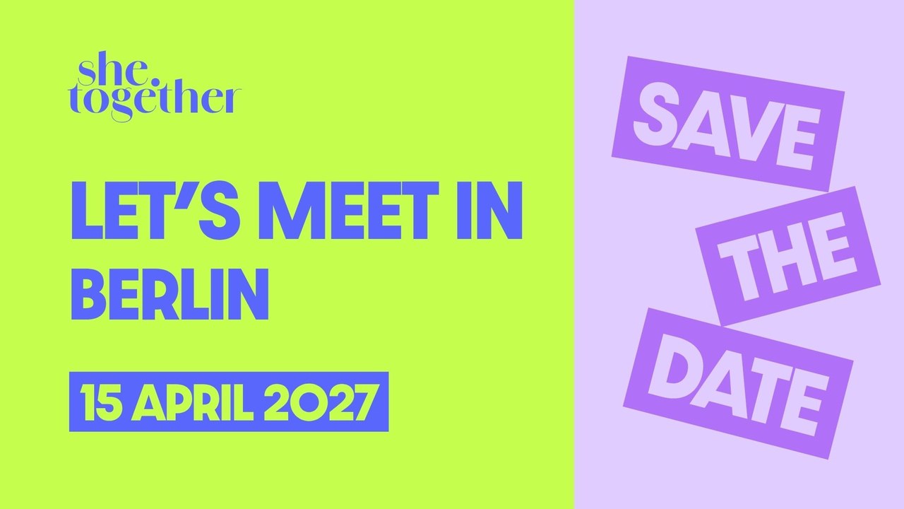 Save the date: Let's meet in Berlin, 15 April 2027